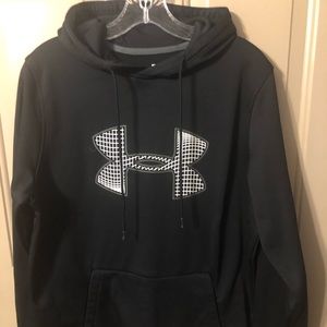 Men’s under armor, medium, cold gear Hooded sweatshirt
